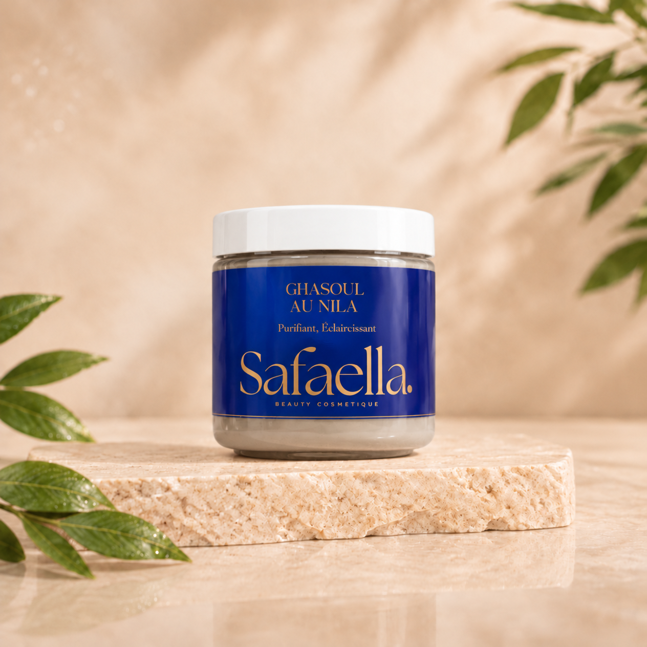 Ghasoul au Nila Bleu Purifiant & Éclaircissant 200g